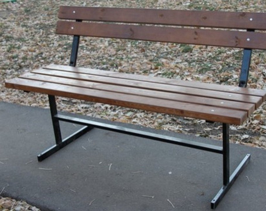 Лавка из профильной трубы 40х20