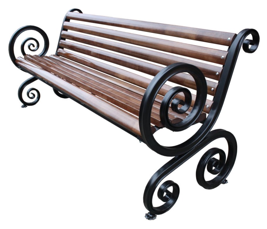 Скамейка "Эвольвента" 1.5м