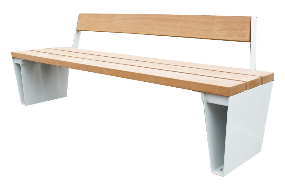 Скамья круговая со спинкой 2500х500х450