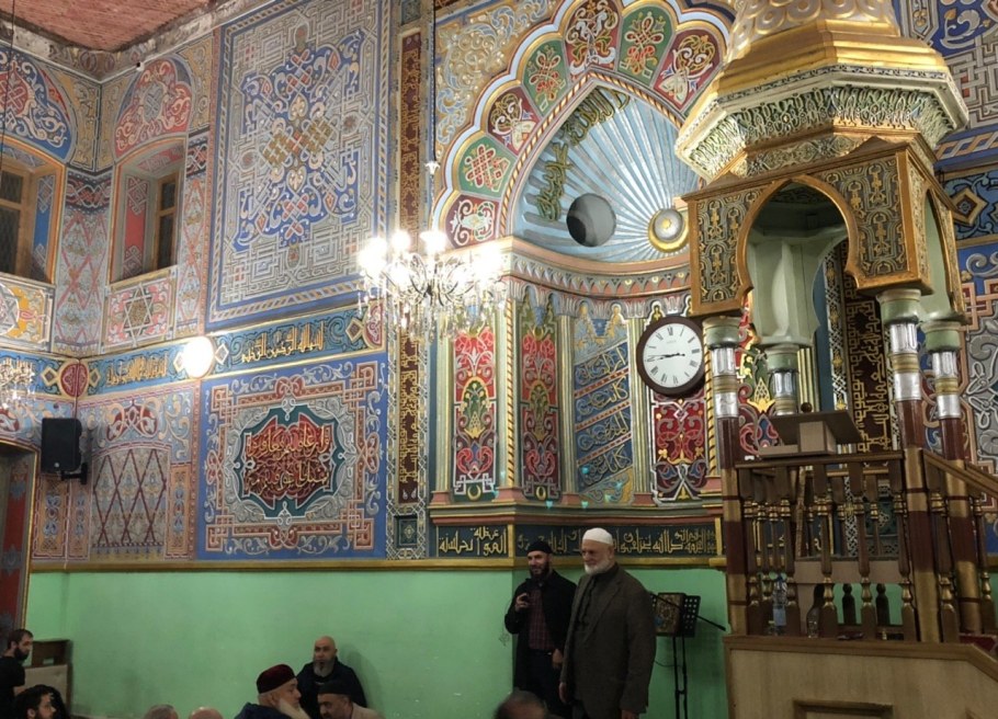 Суннитская мечеть Владикавказ внутри