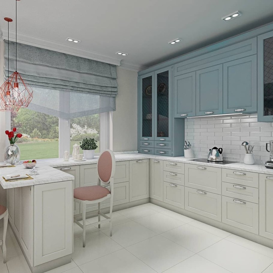 Белые кухни