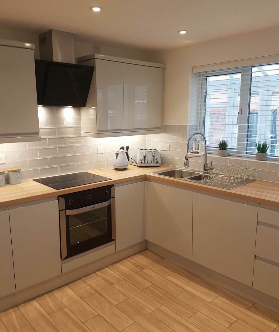 Полуостровная планировка кухни