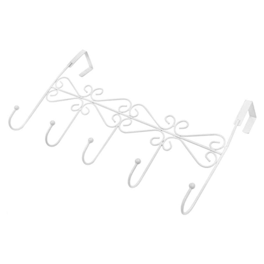 Вешалка для одежды настенная 6 крючков 45 см FBS kd57