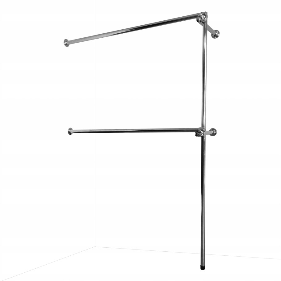 Гардеробная штанга для вешалок