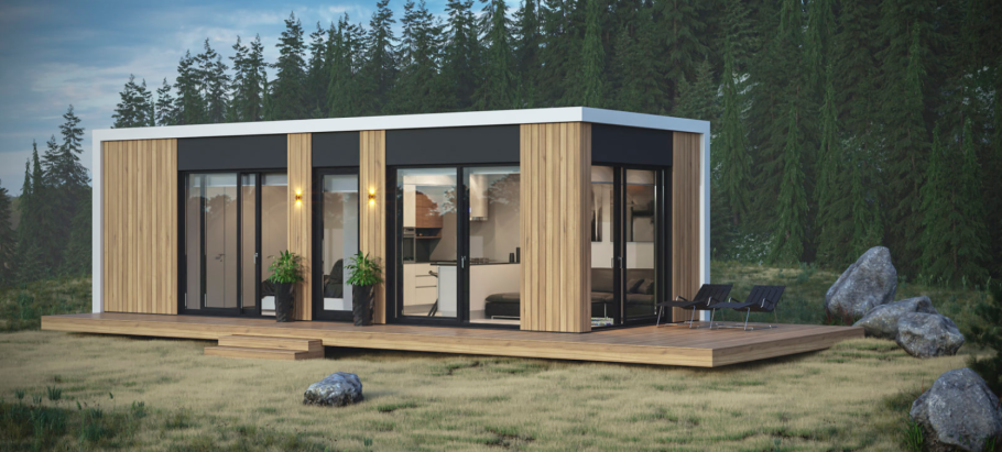 Промстройлес модульный дом