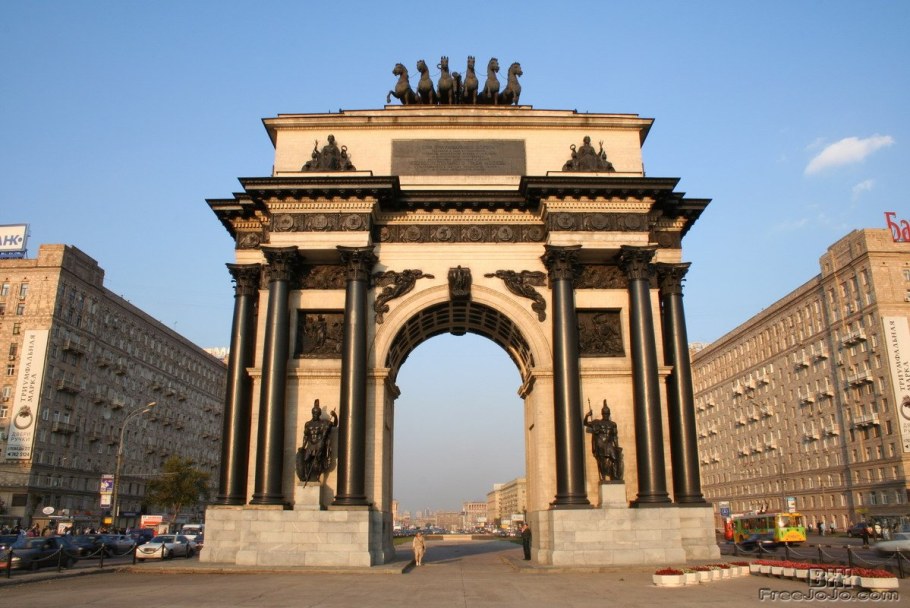 Триумфальная арка в Москве на Кутузовском 2020
