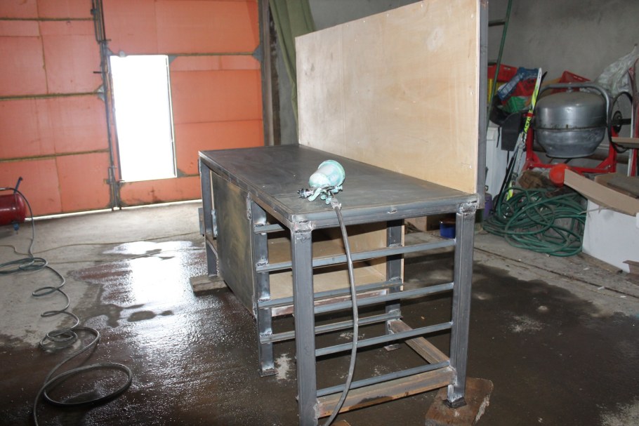 Верстак слесарный самодельный