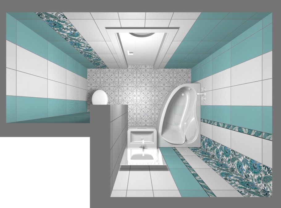 Плитка Фоскари Керама Марацци в интерьере