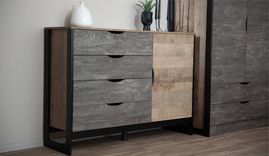 Стокгольм комод комбинированный