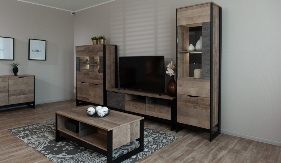 Модульная гостиная гранж