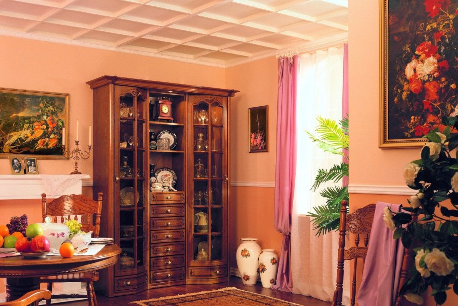 Гостиная Русь Петровская мебель Черноземья