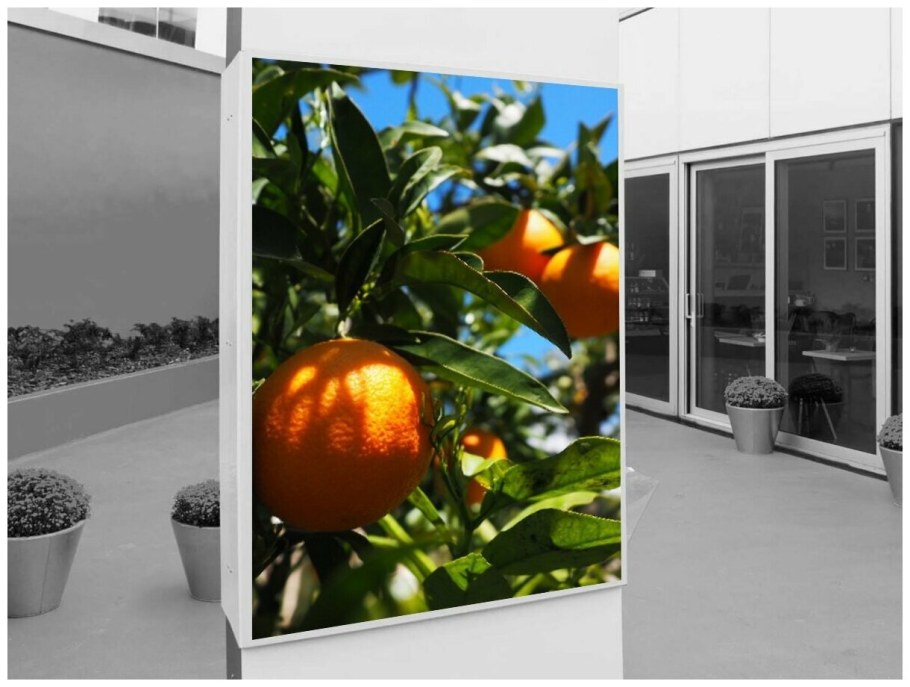 Апельсины в интерьере