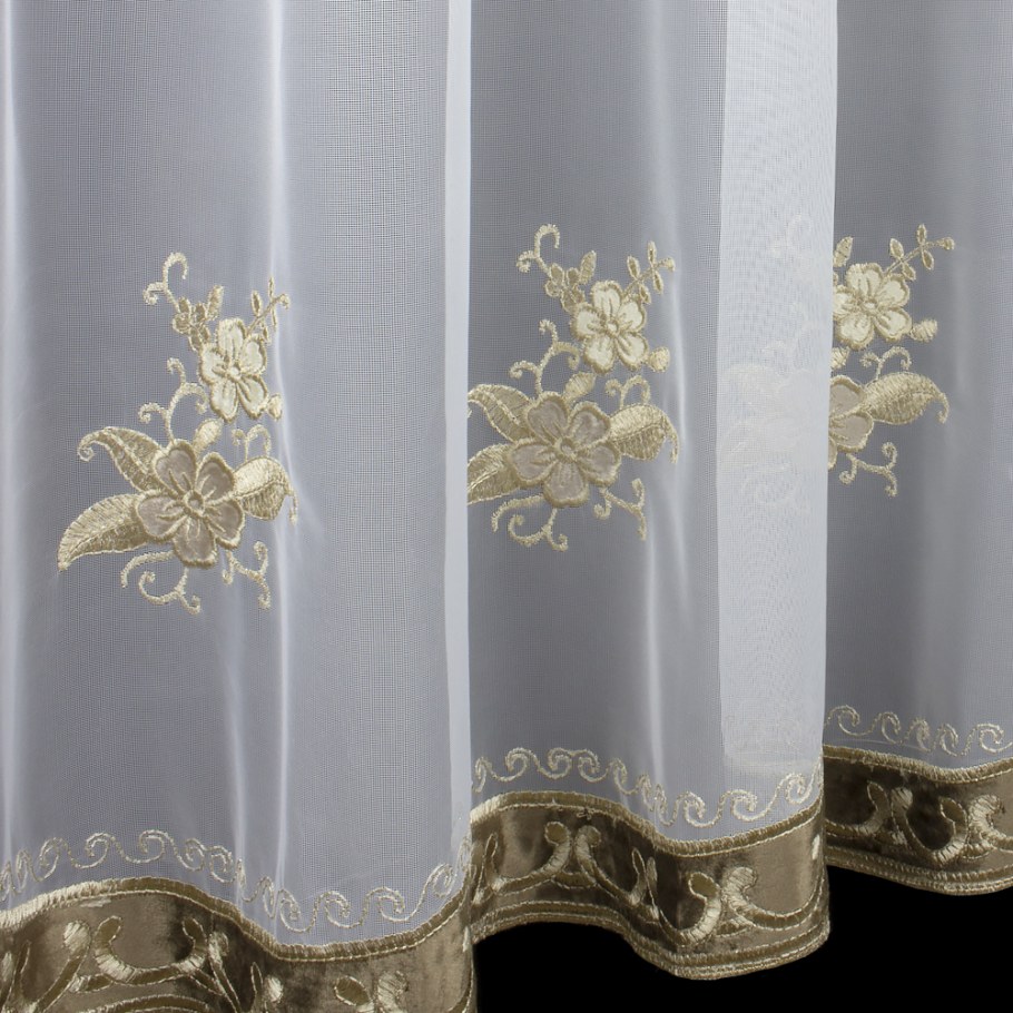 Тюль занавеска Mesh embroiddery Curtain 140*260 модель gzg134-3 Royal Union