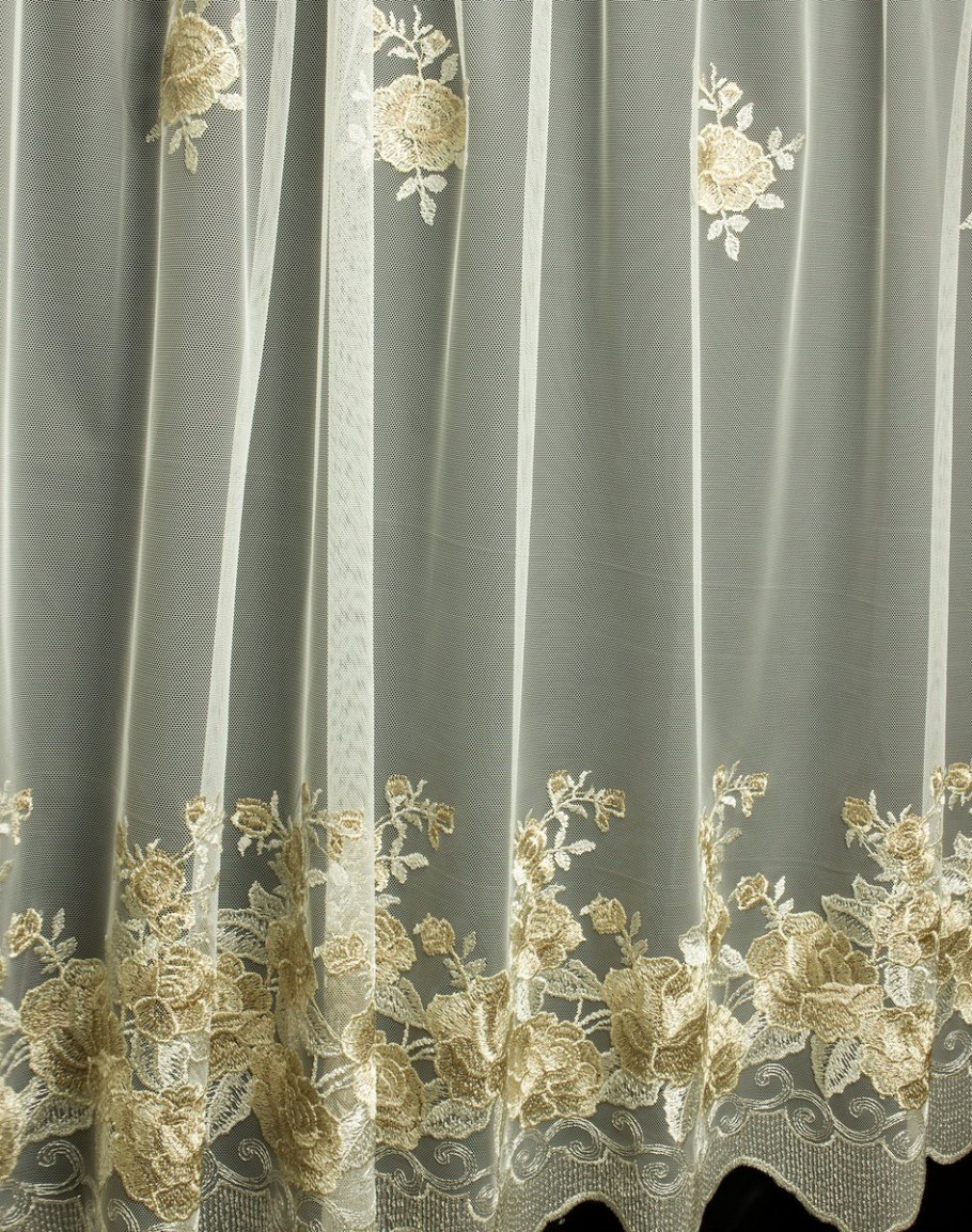 Тюль микросетка с вышивкой Италия Германия