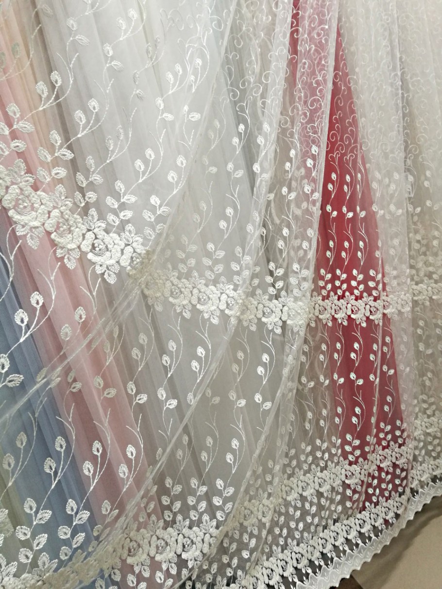 Тюль-сетка “1318” (шампань)