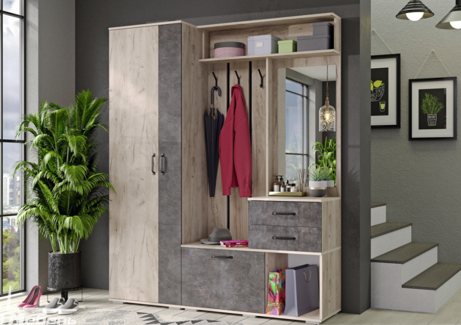 Мебель для персонала Onix дуб Аттик