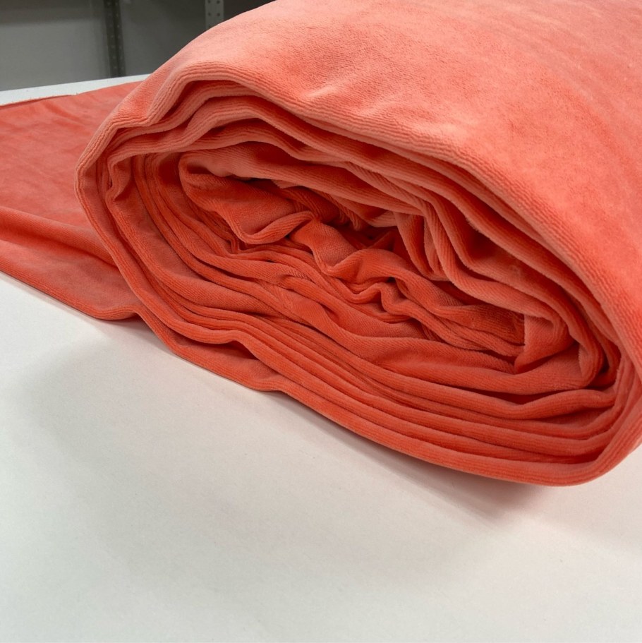 Орнер вельвет Корал ткань