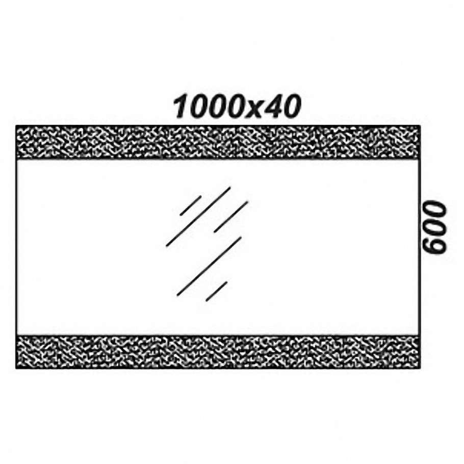Bergamo 80 (Aqwella) зеркало с подсветкой