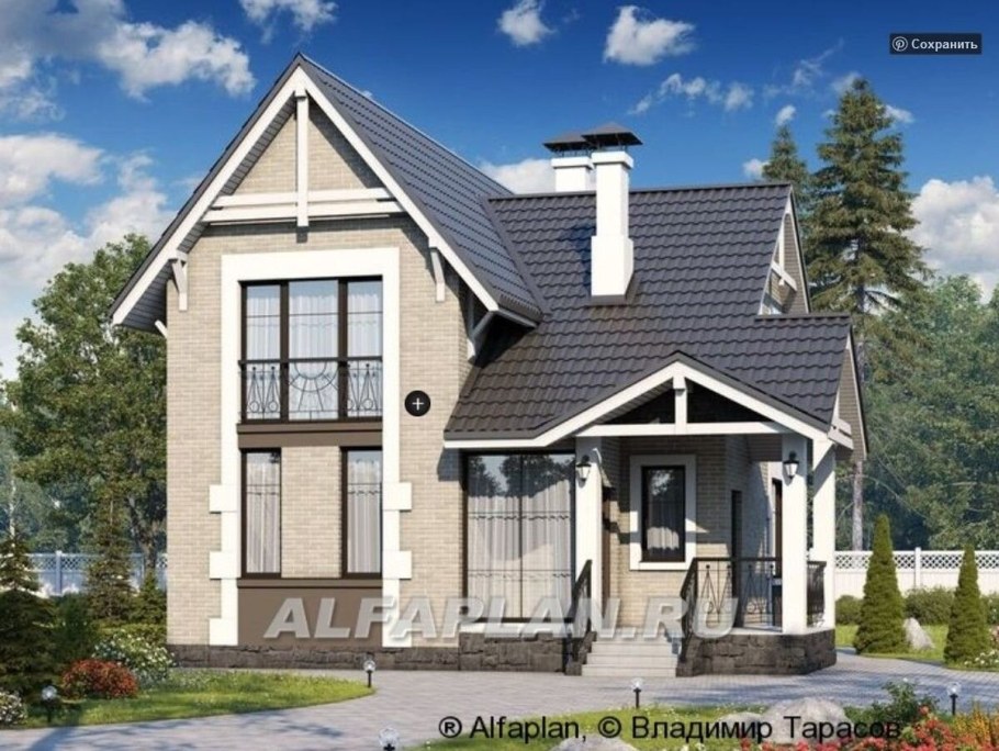 Коттедж Гармония план