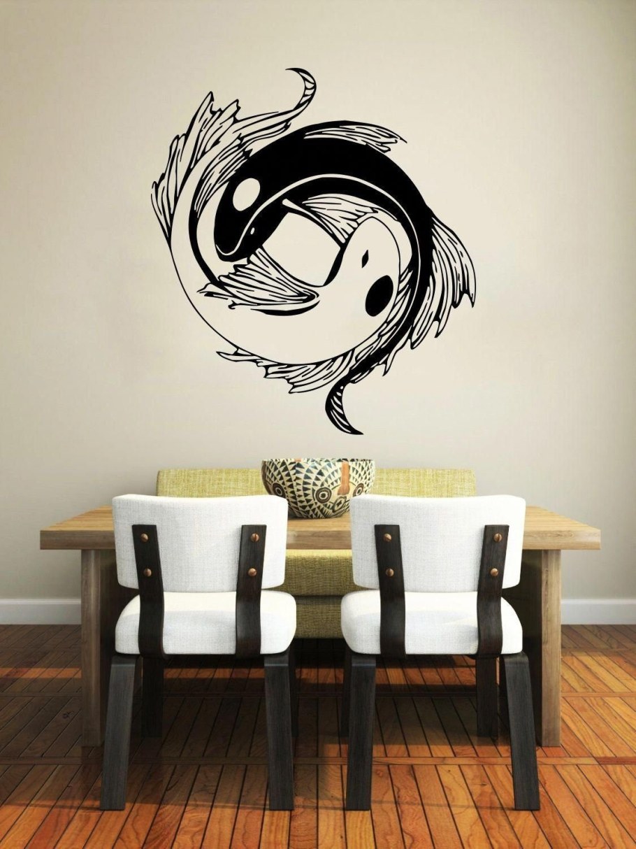 Роспись стен в интерьере в стиле Минимализм