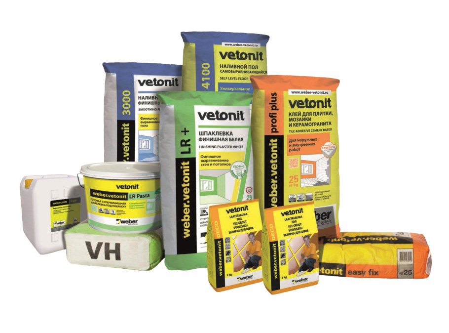 Сухие строительные смеси