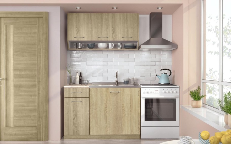 Кухня дуб сонома