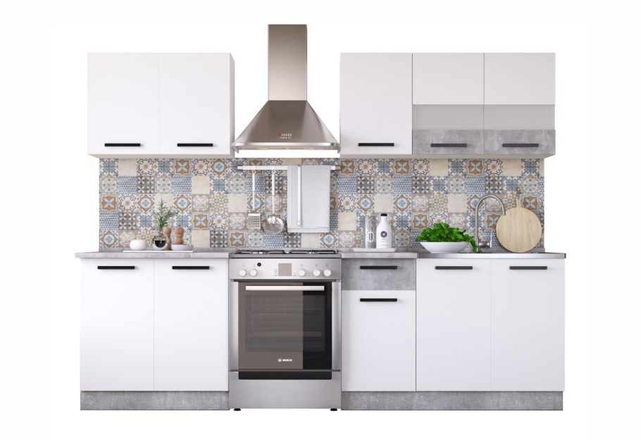 Кухня Модена Стромболи грей