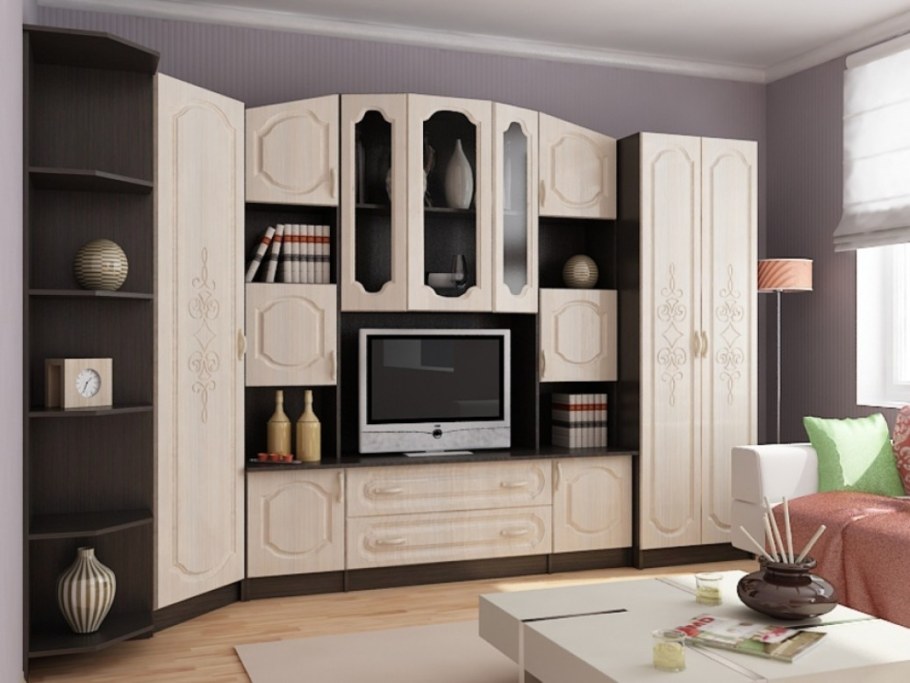 Гостиная Макарена эко дуб сонома