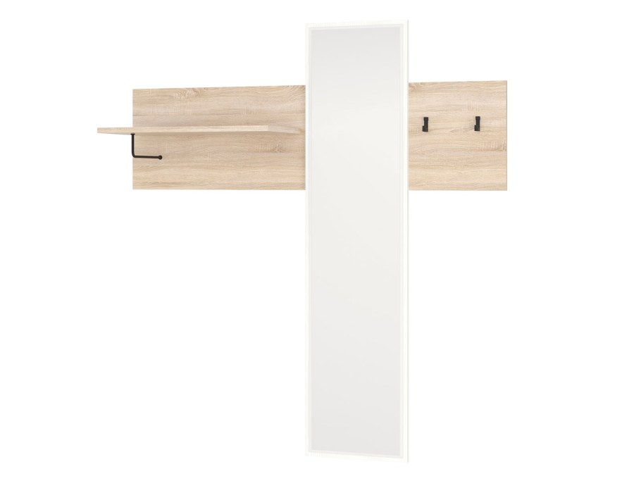 Вешалка с зеркалом Колибри 800