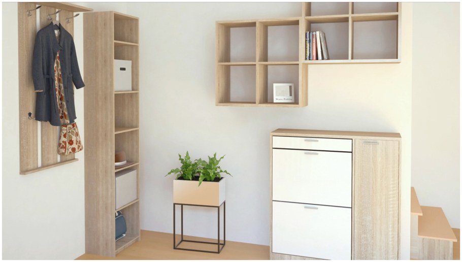 Леруа стеллаж дуб сонома