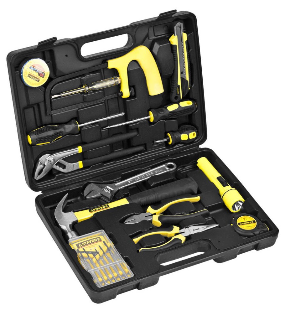 Набор инструментов Stayer Standard механик 22052-h15
