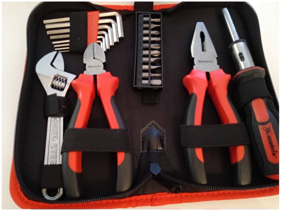 Набор слесарно монтажный, 22 пред.// Matrix 13561