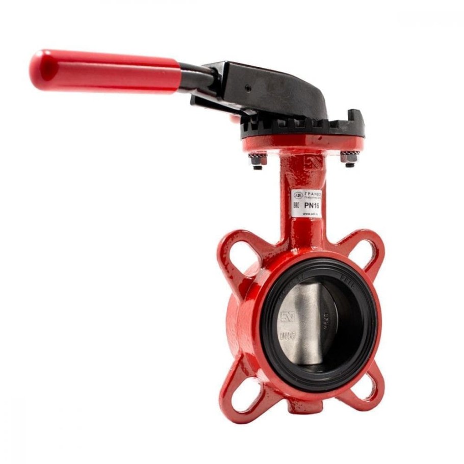 Затвор дисковый поворотный ГРАНВЭЛ ЗП-вс-FL-3-65-Mrr-e