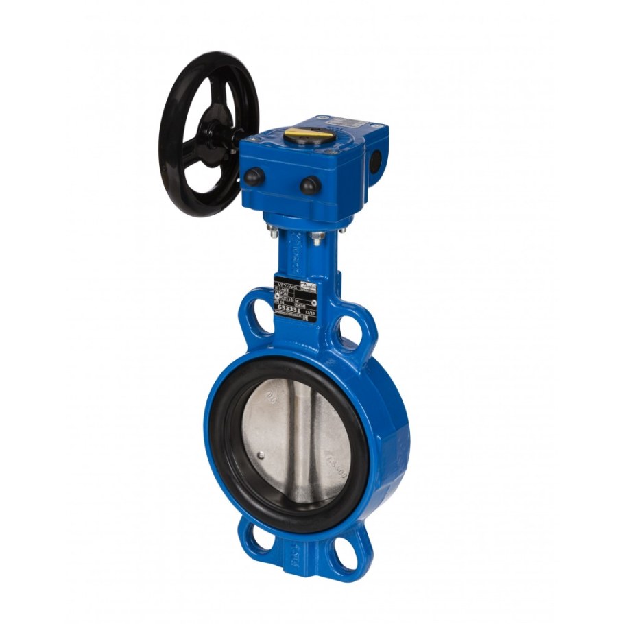 Затвор поворотный дисковый dn200