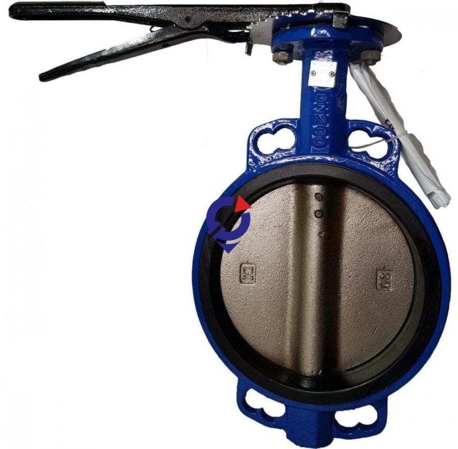 Затвор дисковый поворотный 32ч1р межфланцевый ЛМЗ