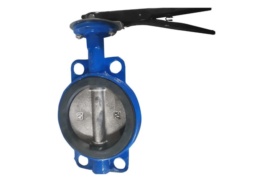 Затвор дисковый поворотный чугун ду100 ру16