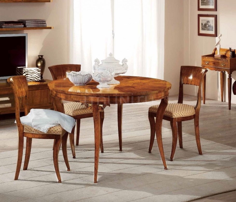 Стол обеденный круглый Италия