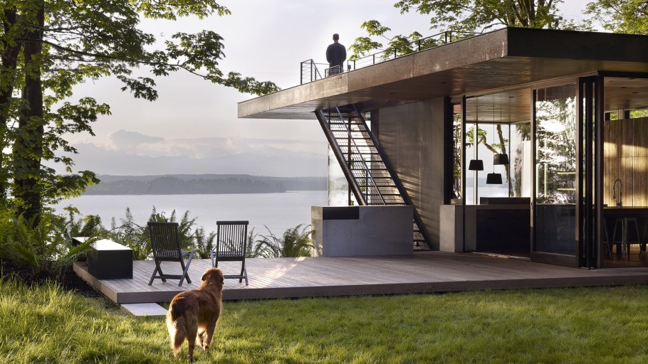 Barn House с плоской крыши