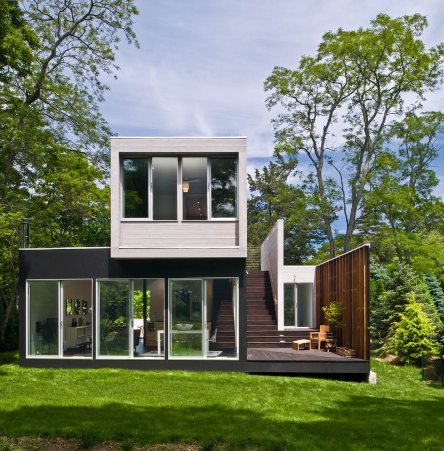 Современный небольшой домик