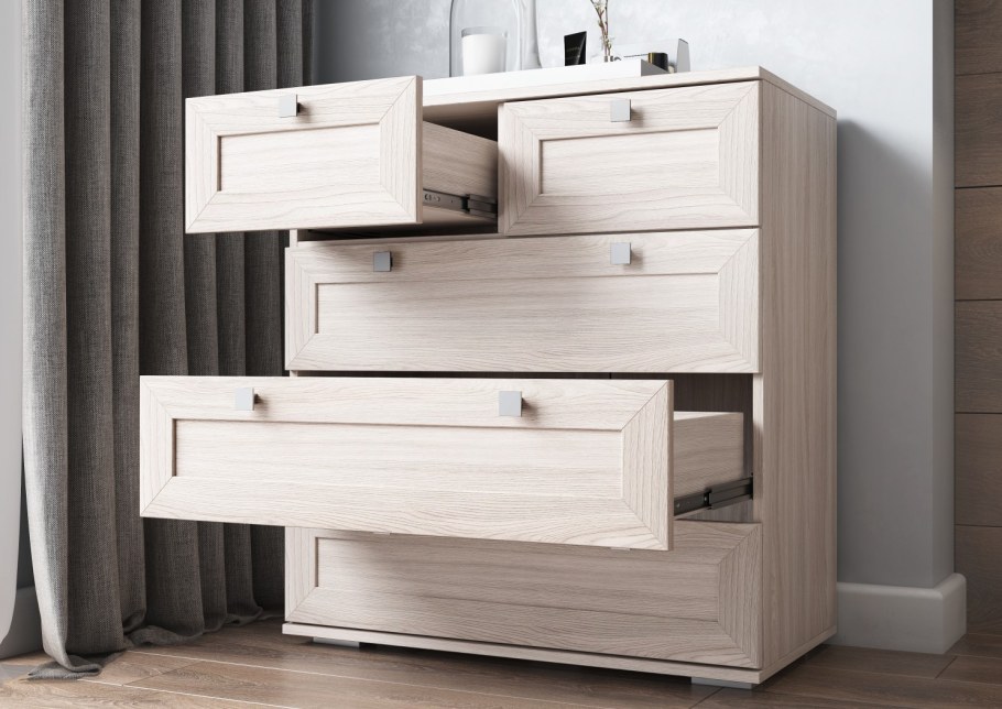 Комод Ривьера ясень шимо светлый