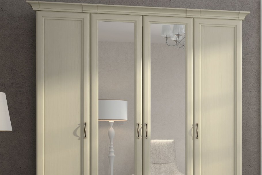 Прихожая Альба с тумбой и вешалкой