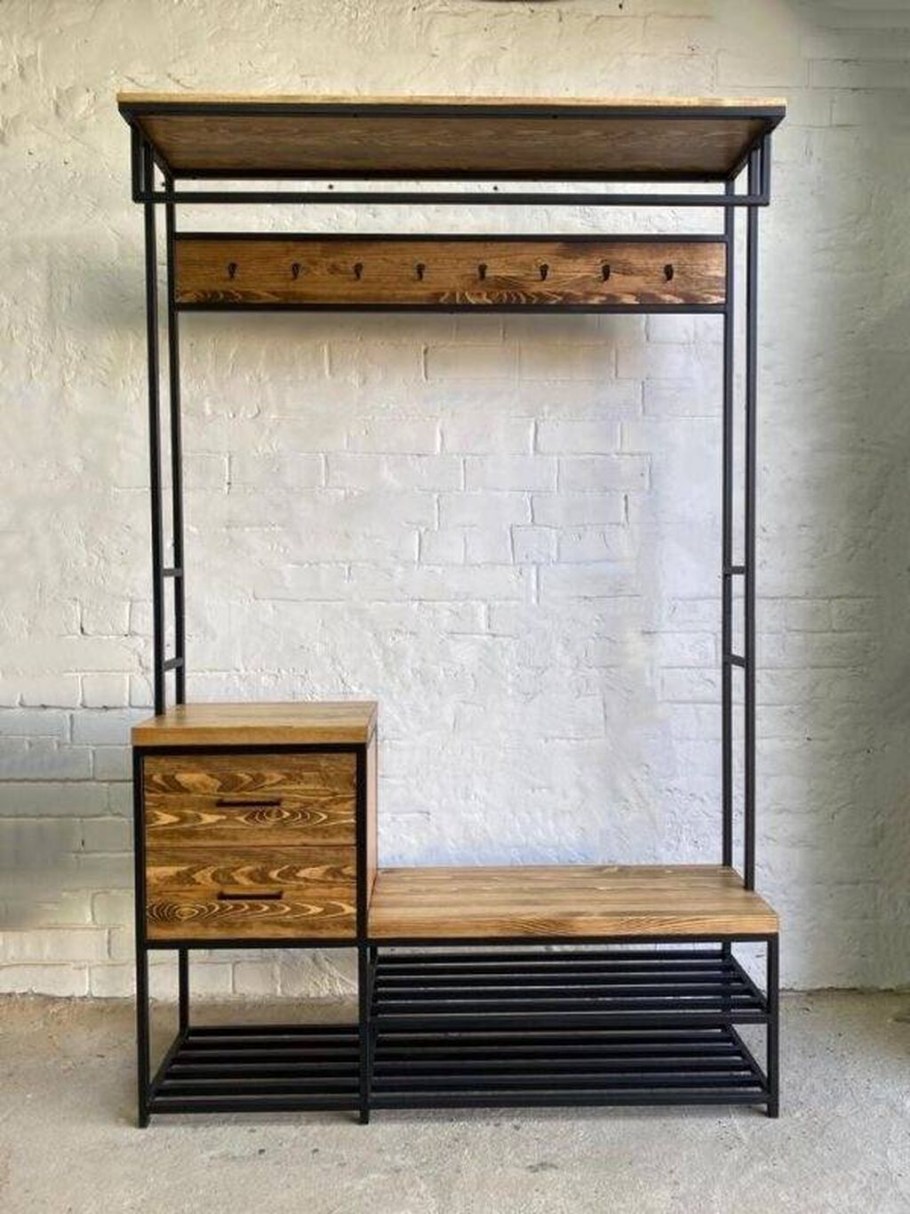 Вешалка в стиле лофт