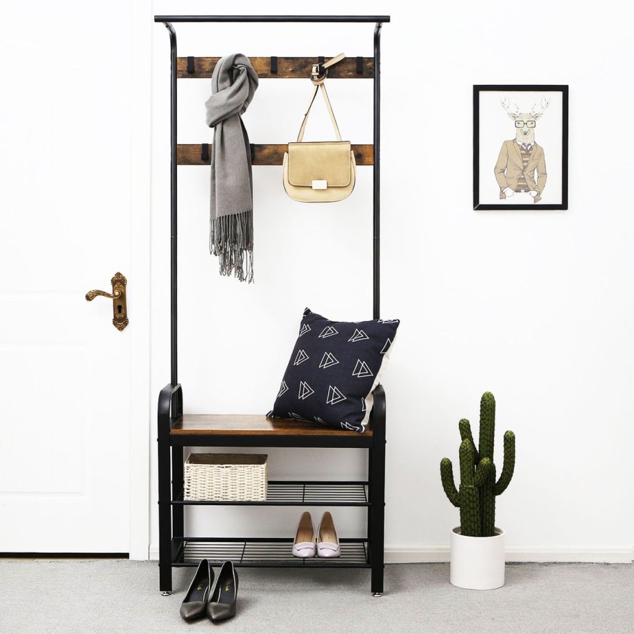 Стойка для одежды в стиле Loft (Hanger - 16)