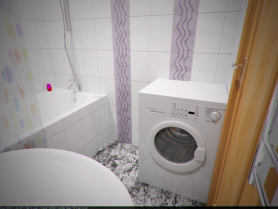 Планировка ванной комнаты в панельном доме