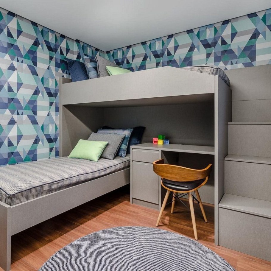 Двухуровневые кровати для подростков