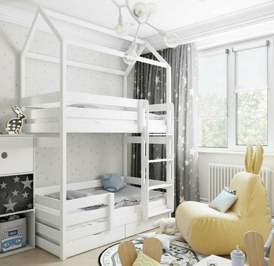 Комната с двух этожной равтью