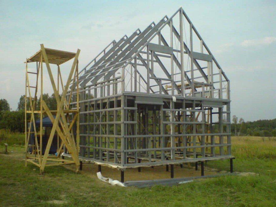 Каркасник 4х6 с односкатной крышей