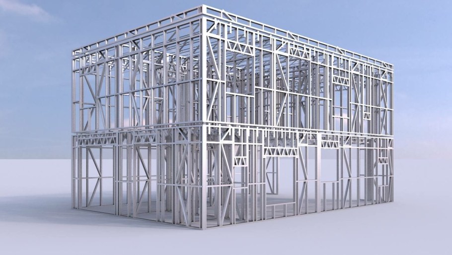 Каркас 20 футового из ЛСТК