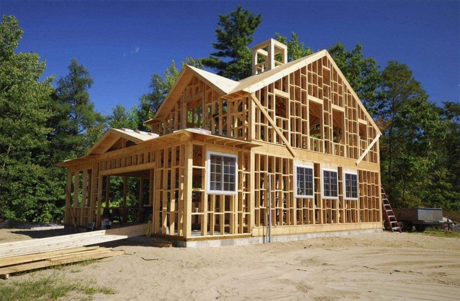 Каркас ЛСТК А фрейм