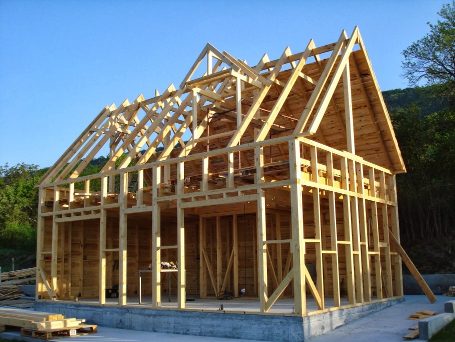 Проект барнхаус каркас